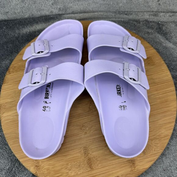 Birkenstock Shoes Womens Size 9 Light Purple Arizona EVA Sandals Made Germany - Picture 6 of 10